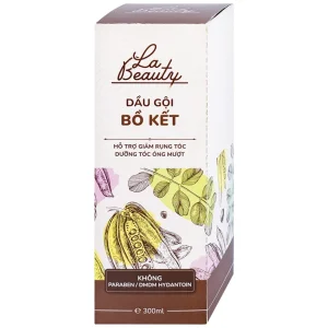 Dầu gội bồ kết La Beauty hỗ trợ giảm rụng tóc, dưỡng tóc óng mượt (300ml)