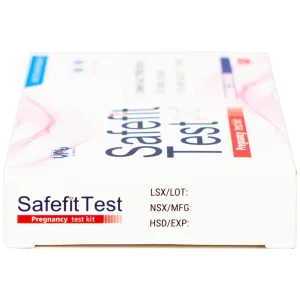 Que thử thai nhanh Safefit Test (Hộp 1 que x 1 cốc nhựa)