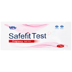 Que thử thai nhanh Safefit Test (Hộp 1 que x 1 cốc nhựa)