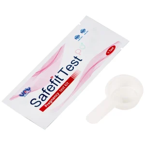 Que thử thai nhanh Safefit Test (Hộp 1 que x 1 cốc nhựa)