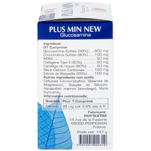 Viên uống Plus Min New Phytextra hỗ trợ xương khớp khỏe mạnh, giảm đau do viêm khớp (100 viên)