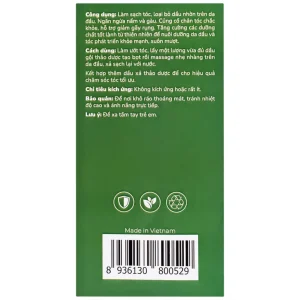Dầu gội thảo dược La Beauty loại bỏ dầu nhờn trên da đầu, ngăn nấm, gàu và giảm gãy rụng (300ml)