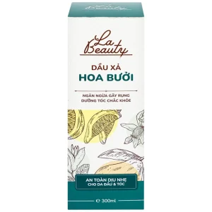 Dầu xả hoa bưởi La Beauty ngăn ngừa gãy rụng, dưỡng tóc chắc khỏe (300ml)