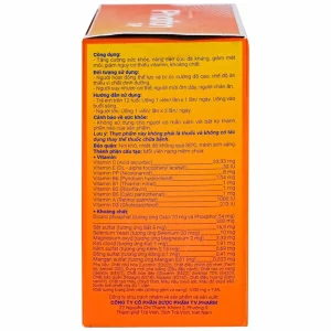 Viên uống Phariton TVPharma hỗ trỡ tăng cường sức khỏe, nâng cao sức đề kháng (12 vỉ x 5 viên)