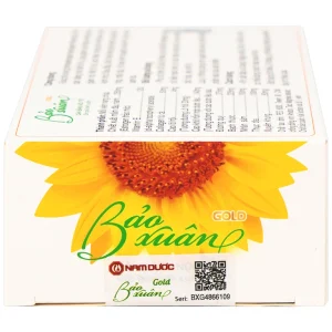 Viên uống Bảo Xuân Gold Nam Dược bổ sung phytoestrogen, cân bằng nội tiết tố nữ (3 vỉ x 10 viên)