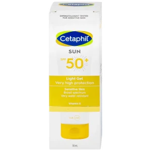 Kem chống nắng Cetaphil Sun Spf 50+ bảo vệ da trước tác động của ánh nắng mặt trời (50ml)
