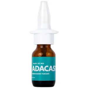 Thuốc xịt mũi Adacast Meraplion điều trị viêm mũi dị ứng, sung huyết và mất mùi, viêm mũi xoang (60 liều)