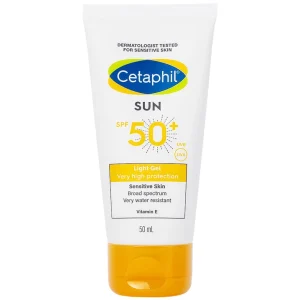 Kem chống nắng Cetaphil Sun Spf 50+ bảo vệ da trước tác động của ánh nắng mặt trời (50ml)