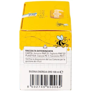 Dung dịch Bouna Energia Oro hỗ trợ bồi bổ sức khỏe, giúp tăng cường thể lực (10 lọ x 10ml)