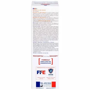 Gel bôi ngoài da Nociceptol Gel Anti-Douleur Polidis giảm đau, nhức, mỏi cơ (120ml)