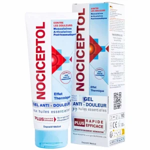 Gel bôi ngoài da Nociceptol Gel Anti-Douleur Polidis giảm đau, nhức, mỏi cơ (120ml)