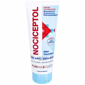 Gel bôi ngoài da Nociceptol Gel Anti-Douleur Polidis giảm đau, nhức, mỏi cơ (120ml)