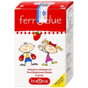 Dung dịch Ferrodue 15ml Buona bổ sung sắt cho cơ thể, giảm nguy cơ thiếu máu