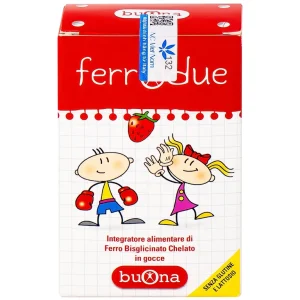 Dung dịch Ferrodue 15ml Buona bổ sung sắt cho cơ thể, giảm nguy cơ thiếu máu
