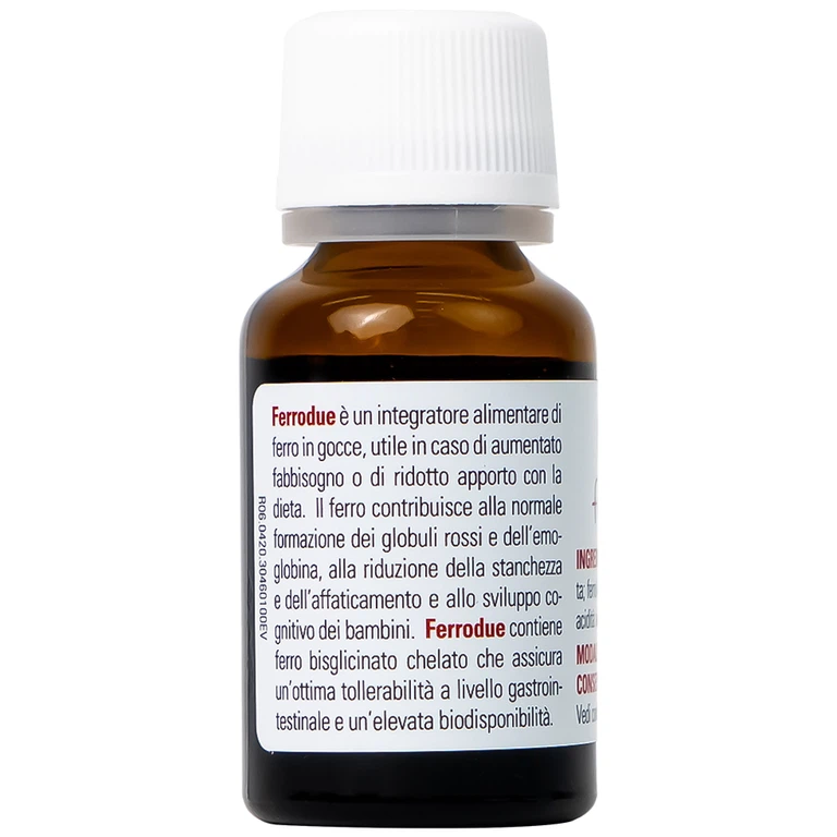 Dung dịch Ferrodue 15ml Buona bổ sung sắt cho cơ thể, giảm nguy cơ thiếu máu