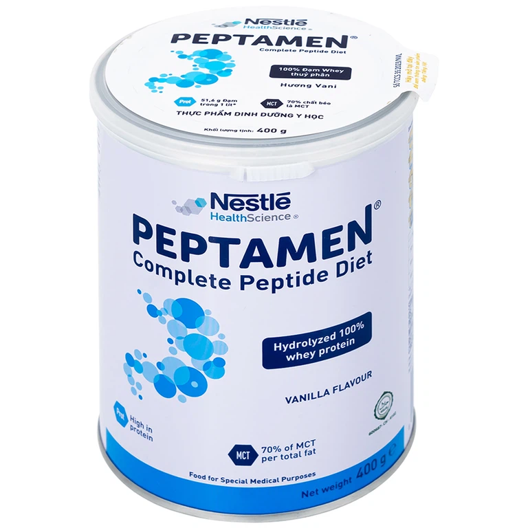Sữa Peptamen Nestlé cải thiện việc hấp thu đạm, không gây tiêu chảy (400g)