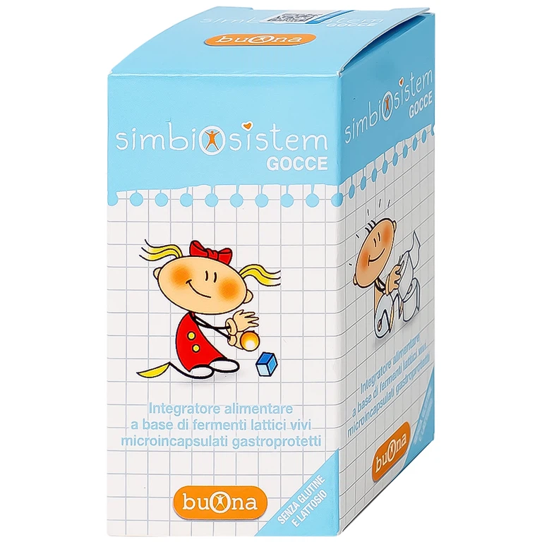 Dung dịch Simbiosistem Gocce 10ml Buona bổ sung lợi khuẩn đường ruột
