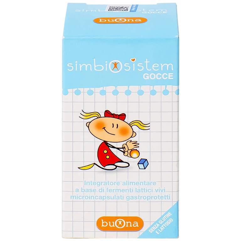Dung dịch Simbiosistem Gocce 10ml Buona bổ sung lợi khuẩn đường ruột