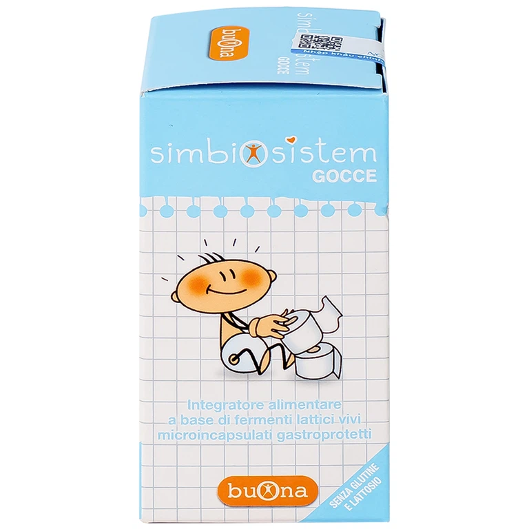Dung dịch Simbiosistem Gocce 10ml Buona bổ sung lợi khuẩn đường ruột