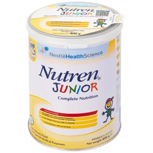 Sữa bột Nutren Junior 400g Nestlé bổ sung hoặc thay thế bữa ăn hàng ngày cho trẻ suy dinh dưỡng