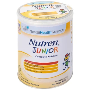 Sữa bột Nutren Junior 800g Nestlé bổ sung hoặc thay thế bữa ăn hàng ngày cho trẻ suy dinh dưỡng