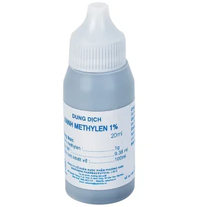 Dung dịch sát khuẩn xanh Methylen 1% Phương Nam dùng sát trùng ngoài da, điều trị chốc lở, viêm da (20ml)