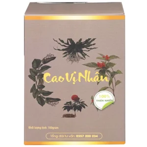 Cao Vị Nhân 100g Đại Phú hỗ trợ cho phụ nữ mắc u xơ, u nang lành tính