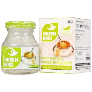 Nước Yến Sào chưng đường phèn Greenbird bồi bổ cơ thể, ngăn ngừa lão hóa (72g)