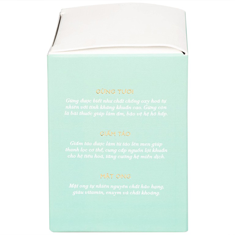 Mật ong gừng và giấm táo Miele 250g hỗ trợ thanh lọc cơ thể, bổ sung lợi khuẩn