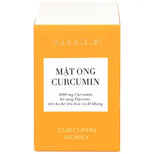 Mật ong curcumin Miele 250g tốt cho hệ tiêu hóa, hỗ trợ tăng cường đề kháng