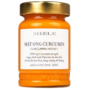 Mật ong curcumin Miele 250g tốt cho hệ tiêu hóa, hỗ trợ tăng cường đề kháng