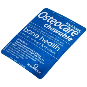 Viên nén nhai Osteocare chewable Vitabiotics hỗ trợ duy trì xương chắc khoẻ (3 vỉ x 10 viên)