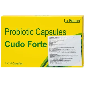 Viên uống Cudo Forte La Renon hỗ trợ điều trị bệnh thận mạn tính (3 hộp lẻ x 10 viên)