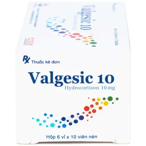 Thuốc Valgesic 10 CT Pharma liệu pháp thay thế tăng sản lượng thận ở trẻ (6 vỉ x 10 viên)