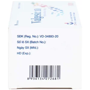 Thuốc Valgesic 10 CT Pharma liệu pháp thay thế tăng sản lượng thận ở trẻ (6 vỉ x 10 viên)