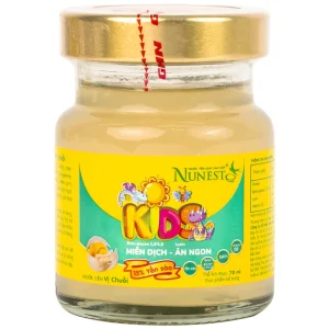 Nước yến sào cao cấp Nunest Kids vị chuối tăng cường sức khoẻ, ăn ngon (6 hũ x 70ml)