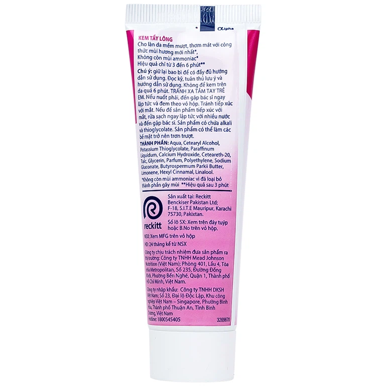 Kem tẩy lông Veet Pure 50g cho da, hiệu quả chỉ từ 3 đến 6 phút