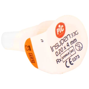 Đầu kim tiểu đường PIC Insupen Original dùng để gắn vào đầu bút tiêm Insulin (100 Cái)