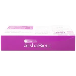 Viên uống Alisha Biotic For Women Happy Life bổ sung lợi khuẩn, hỗ trợ sức khoẻ nữ giới (3 vỉ x 10 viên)