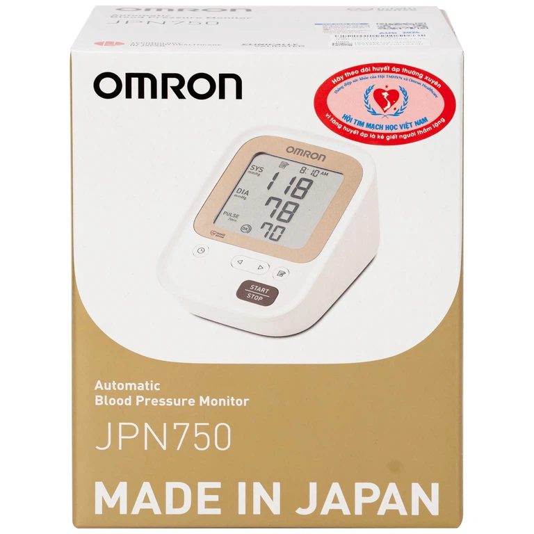 Máy đo huyết áp bắp tay tự động Omron JPN750