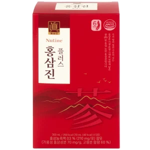 Nước Hồng Sâm Hongsamjin Plus hỗ trợ tăng cường sức khỏe và sức đề kháng (15 gói x 70ml)