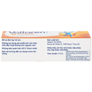 Gel bôi Voltaren Emulgel Novartis điều trị giảm đau do chấn thương hoặc thấp khớp (20g)