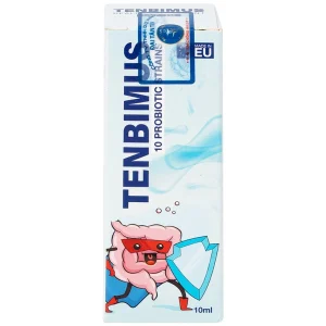 Men vi sinh Tenbimus 10ml Global Pharm bổ sung 10 chủng lợi khuẩn, cải thiện đường ruột