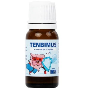 Men vi sinh Tenbimus 10ml Global Pharm bổ sung 10 chủng lợi khuẩn, cải thiện đường ruột