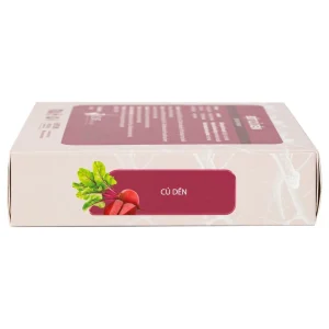 Bột củ dền nguyên chất Datino 3g tác dụng thông tâm, mạnh tỳ, hạ khí, bổ nội tạng