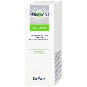 Gel chấm mụn chứa bùn hoạt tính Dermacos Anti-Ance Anti Imperfection Spot Gel giảm và ngăn ngừa mụn (15ml)