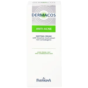 Kem Dermacos Anti-Acne Matting Cream giảm nhờn, ngăn ngừa mụn (50ml)