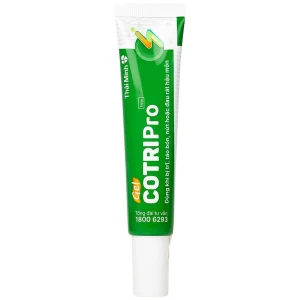 Gel Cotripro Thái Minh hỗ trợ cho người bị trĩ, táo bón, nứt hoặc đau rát hậu môn (25g)