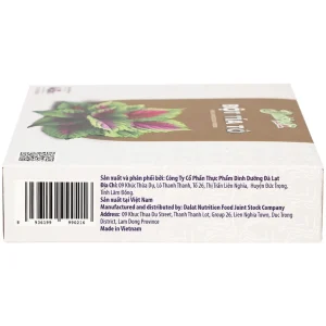 Bột tía tô nguyên chất Datino 3g dùng cho phong hàn, hóa đờm, giải uất, giải độc (15 gói)