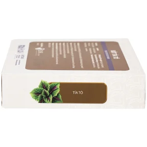 Bột tía tô nguyên chất Datino 3g dùng cho phong hàn, hóa đờm, giải uất, giải độc (15 gói)